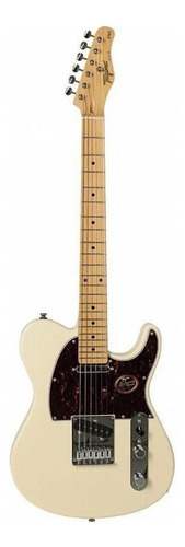 Guitarra elétrica Tagima Brasil T-910 telecaster de  cedro olympic white com diapasão de pau ferro