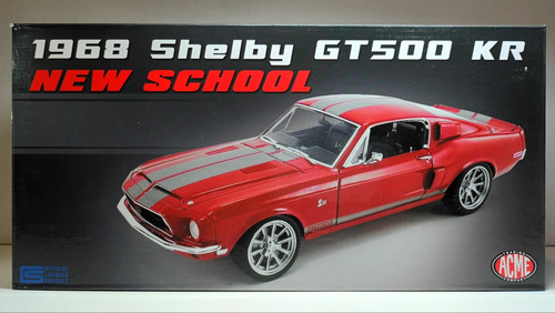 1968 Mustang Shelby Gt 500 Kr Escala 1 18 Marca Acme 