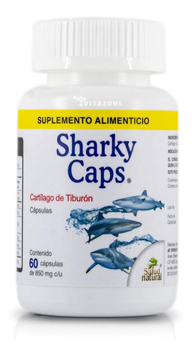 Suplemento En Cápsulas Salud Natural Sharky Caps En Frasco 60 Un