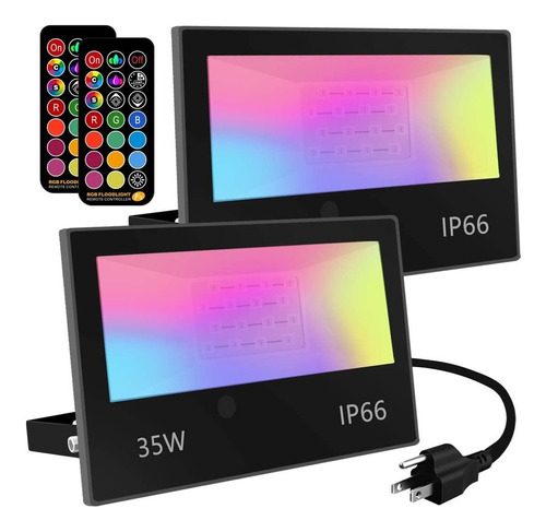 Reflector Led Ccon Control  Rgb 35w (240w) X Unidad