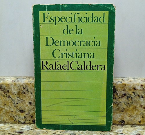 Libro Especifidad De La Democracia Cristiana- Rafael Caldera