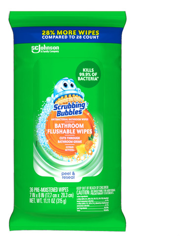 Scrubbing Bubbles Toallitas Antibacterianas Para Bano, Toall