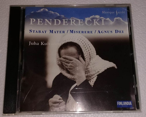 Penderecki Juha Kuivanen Stabat Mater Miserere Dei Cd Kktus