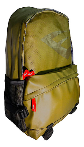 Mochila Escolar Everlast Porta Notebook Verde 22171 14lts