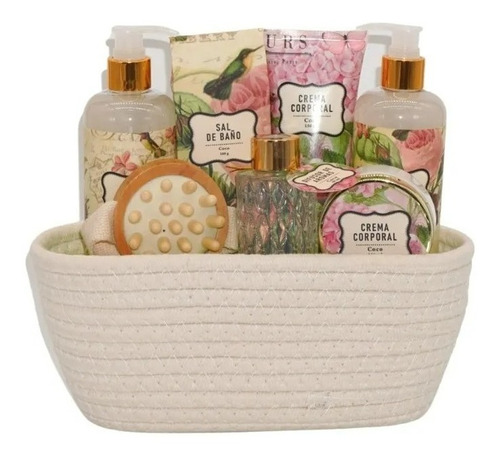 Set Canasto De Spa Relajación Corporal Gift