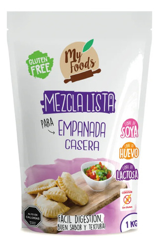 Premezcla Empanada Casera (horno) 1kg. Gluten Free.agronewen