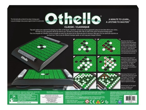 Othello Clasico Juego De Mesa Oriental Spin Master