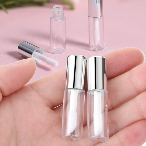 Mini Envases Para Labiales Vacios Compacto Transparente