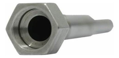 Termopozo 12 In Acero Inoxidable Diámetro 5/8