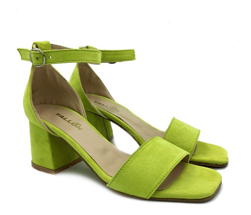 Sandalias Mujer Plataforma 100%cuero Art: 6409-a Tallon