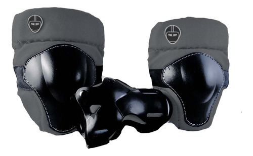 Set De 3 Protecciones Multisport Nutcase - Charcoal.