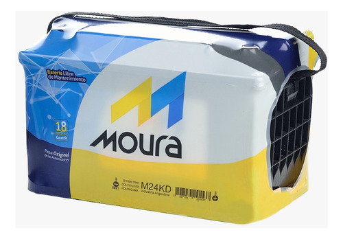 Bateria Moura M24kd 12v/75ah 18 Meses De Garantia