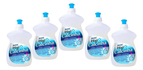 Sabão Cremoso Lava Calcinha Aloe Vera Ph Neutro 300ml - 5un