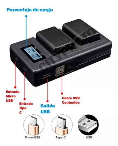 Cargador de batería para NP-FZ100, BC-QZ1