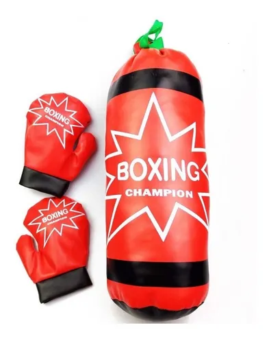 Bolsa Boxeo Box Puchingball Infantil C Guante Palermo Znorte