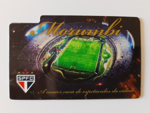 Ingresso São Paulo / Morumbi Tipo Cartão - Perfeito Estado
