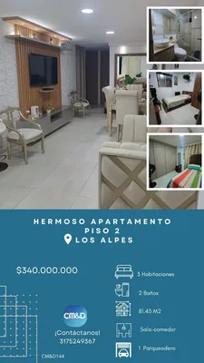 Apartamento en venta