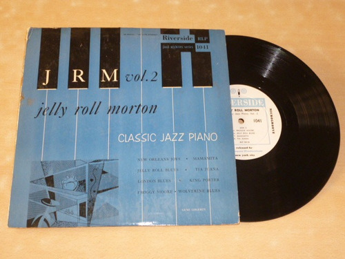 Jelly Roll Morton Classic Jazz Piano Vol 2 Vinil 10  Ggjjzz