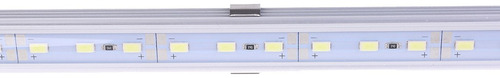 Barra De Luz Dura 50cm 5630led - Cubierta Blanca Lechosa