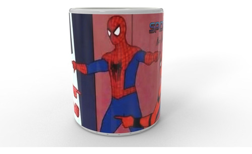 Taza Ceramica Spiderman Marvel Diseño Original Personalizada