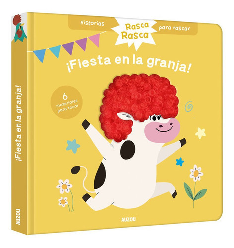 HISTORIAS PARA RASCAR FIESTA EN LA GRANJA, de Chatel, Christelle. Editorial Auzou, tapa dura en español