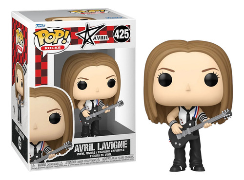 Figura De Acción Funko Pop Funko De Avril Lavigne 425