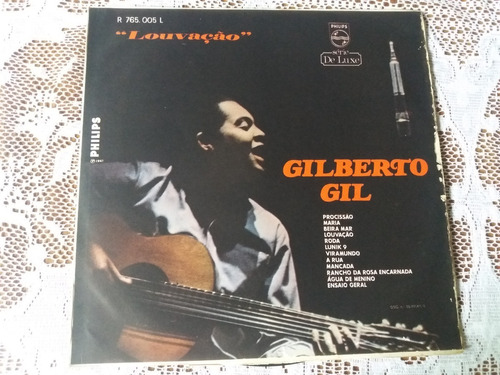 Gilberto Gil - Louvação 1967 . Lp.