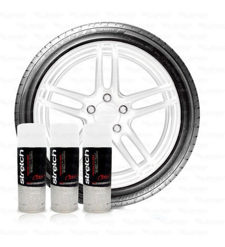 Imagen 1 de 1 de Stretch Pintura Removible Blanco