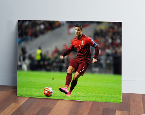 Cuadro Cristiano Ronaldo 354 30x40 Mdf Memoestampados