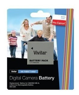 Batería Vivitar Compatible Canon Powershot Nb-5l_compralohoy