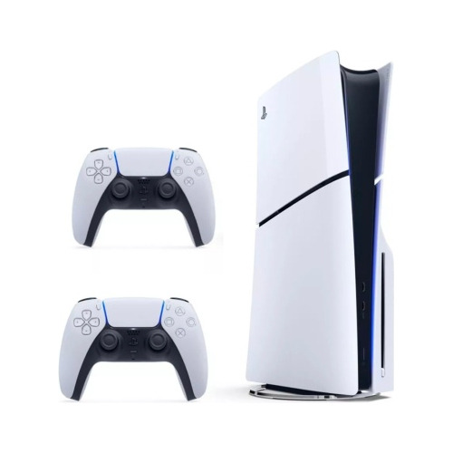 Sony PlayStation 5 Slim 1TB Extra DualSense Controller color  blanco 2023
