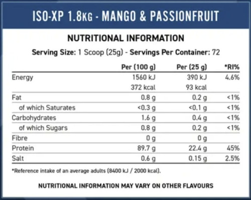 Proteína Iso-xp Applied Nutrition 4 Lb (1.8 Kg) 72 Srv