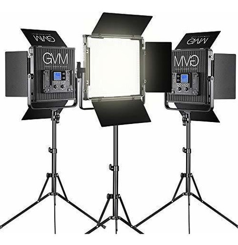 GVM Soporte para luces de vídeo LED 