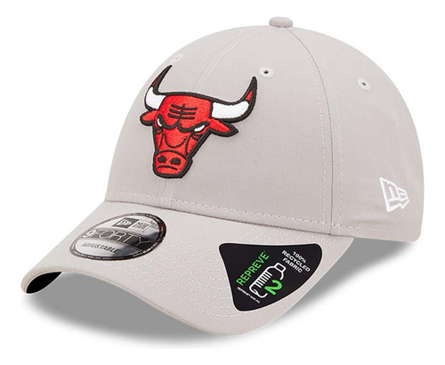 Gorra New Era 940 Chicago Bulls Ajustable 60298762 Gris