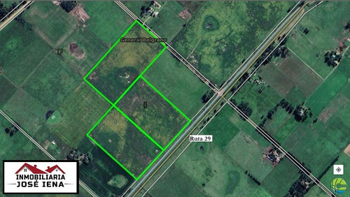 Venta Campo / Chacra De 10 Hectáreas, 4 Áreas Y 75 Centiáreas. Mixtas A Metros De Ruta 29. A Solo 2,5 Km De Cruce Con Ruta 41 Y Zona Urbana De General Belgrano, Provincia De Buenos Aires.
