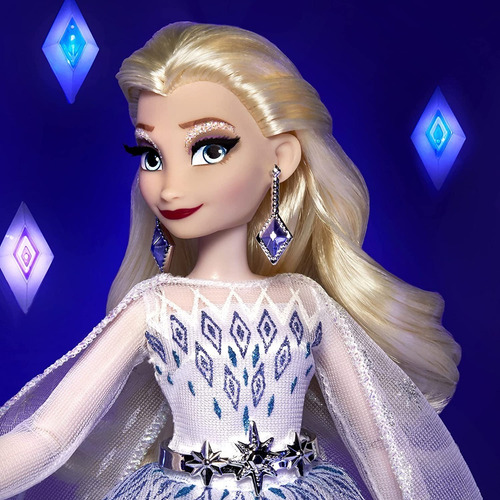 Muñeca Frozen 2 Elsa Disney Style Series Holiday Colección