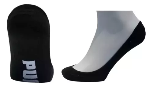 PUMA Calcetines deportivos invisibles para mujer, paquete de 8