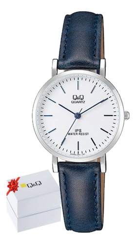 Reloj Qq Mujer Pequeño Discreto Extensible Azul Lindo Regalo