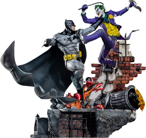 Batman Vs The Joker Iron Studios 1/6 Scale Dc Diorama Series