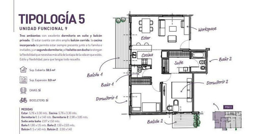 Imagen 26 de 28 de Tres Ambientes En Pozo- Edificio De Categoría - Saavedra