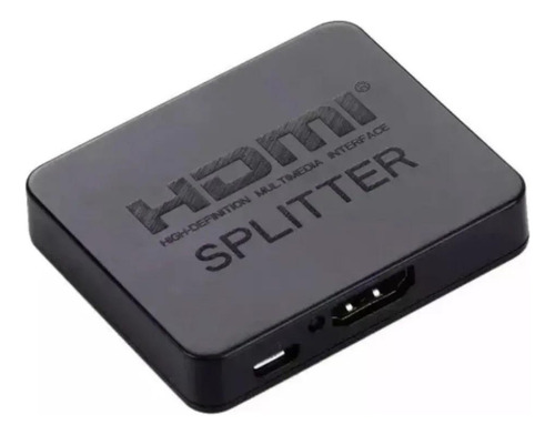 Splitter Hdmi Activo 1x2 Tv 3d 1080 F Hd 4k X2k Netmak Nmhd6