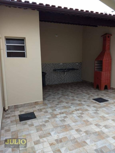 Entrada R$ 53 Mil E Saldo Financiado! Casa Com 2 Dormitórios, 65 M² Por R$ 265.000 - Oceanópolis - Mongaguá/sp - Ca3920