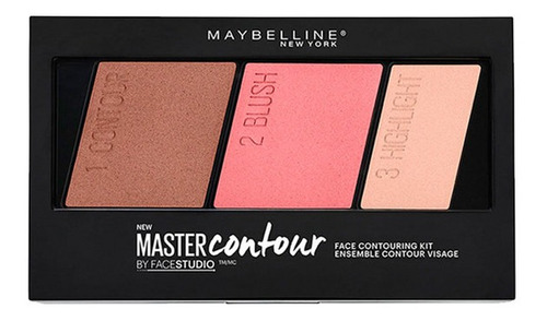 Paleta Master Contour Light To Medium Maybelline