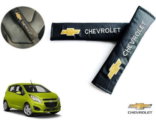 Par Almohadillas Cubre Cinturon Chevrolet Spark Hb 2012