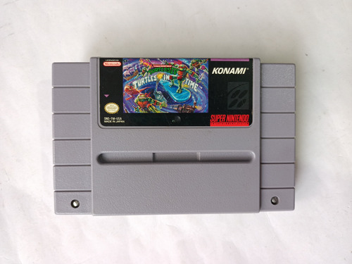 Tmnt Turtles 4 Turtles In Time Para Super Nintendo Snes (Usado)