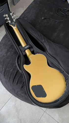 Hermosa Guitarra Custom Epiphone James Jared Gold Glory Diestro Dorado Ébano (Usado)