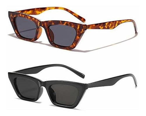 Lentes De Sol - Bojod Square Cat Eye Sunglasses For Women Fa