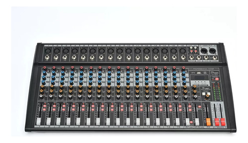 Consola Mixer Parquer 16 Canales Efectos Bluetooth Usb Pc