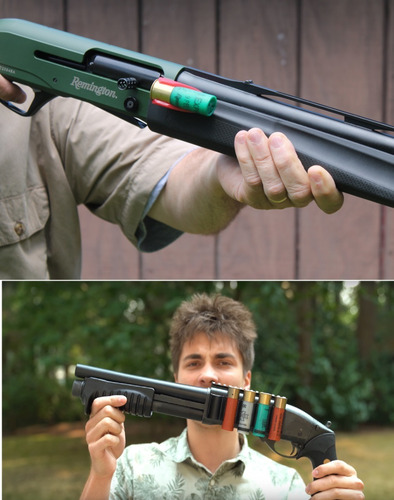 Porta Munição E Match Saver Calibre 12 Capacidade 6 Cartucho