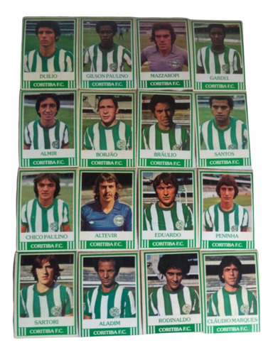 Ping Pong Cards Coritiba F.c. Futebol Figurinha